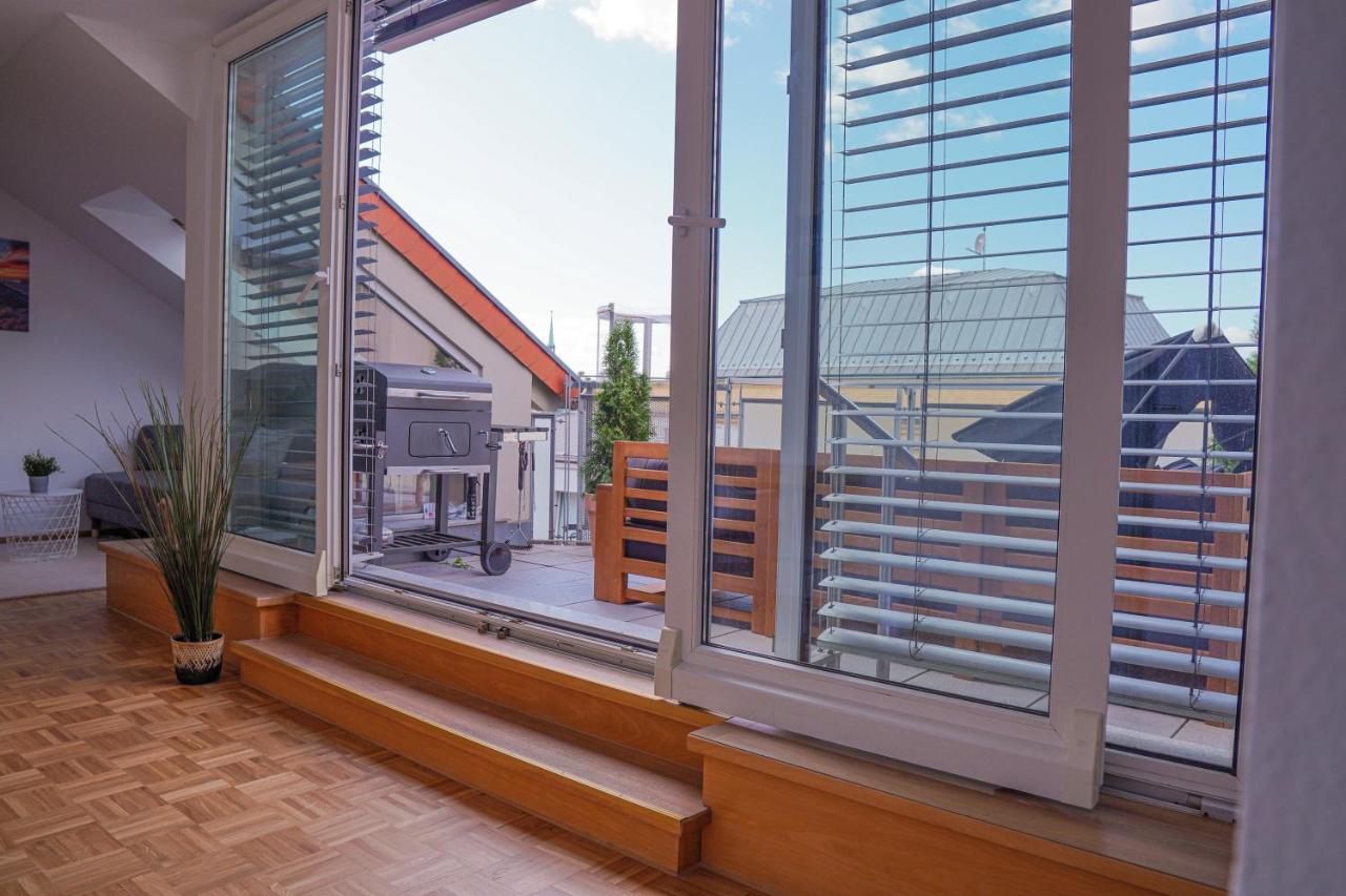 Fullhouse - Halle - Ab7 Rooftop - Bbq Grill - Elevator - Balcony Exterior photo