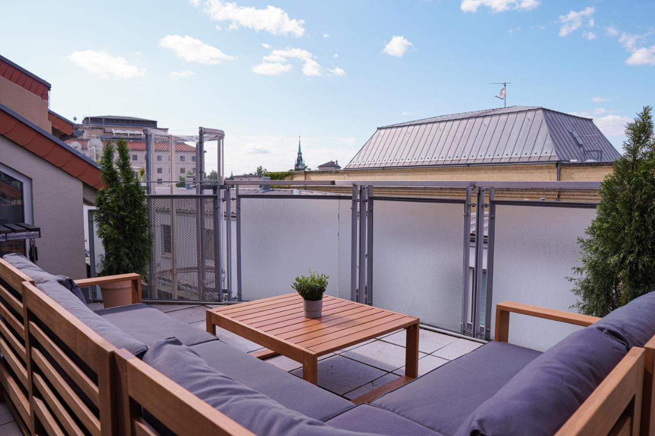 Fullhouse - Halle - Ab7 Rooftop - Bbq Grill - Elevator - Balcony Exterior photo